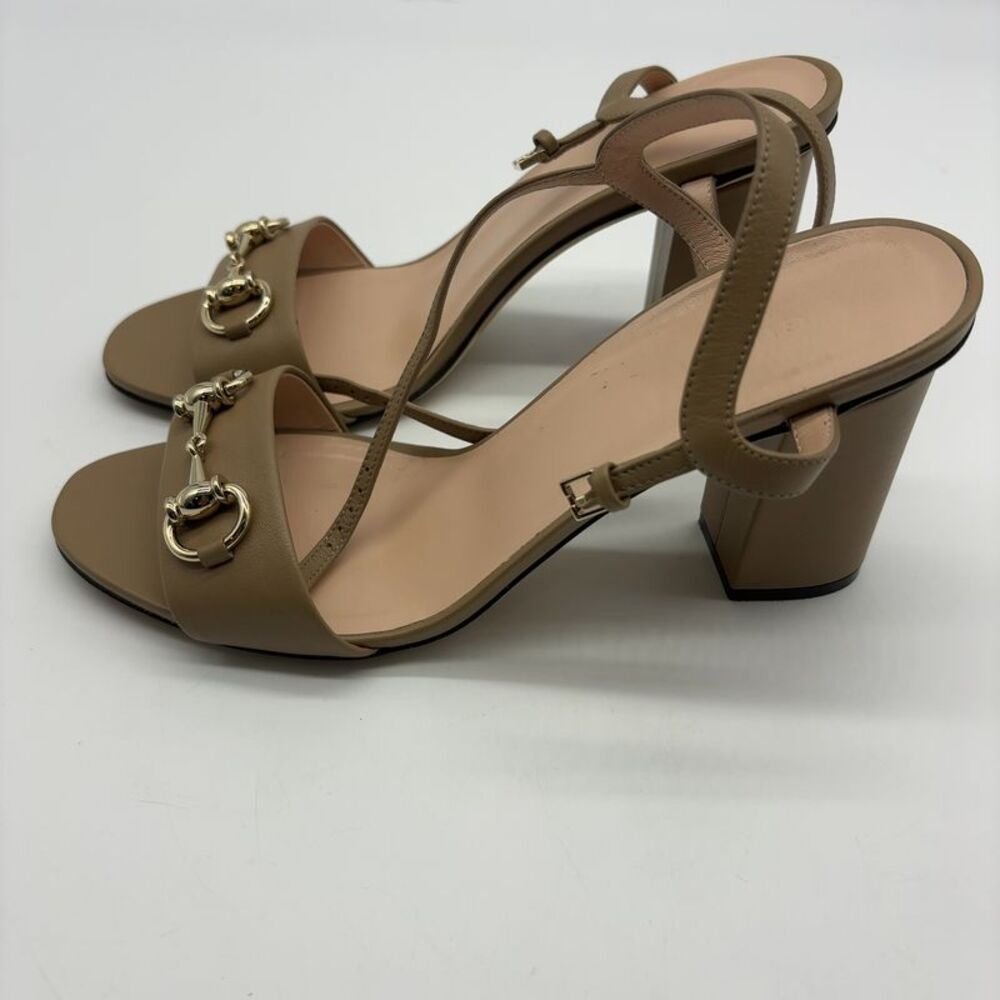 Gucci Block Heel Sandals - Picture 2 of 6